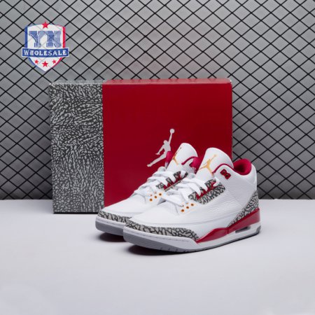 Jordan 3 Retro Cardinal Red CT8532-126 Unisex