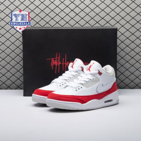 Air Jordan 3 Retro Tinker White University Red Men's