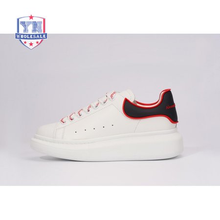 Alexander McQueen Oversized White Black Red Outline SIZE: 35-45