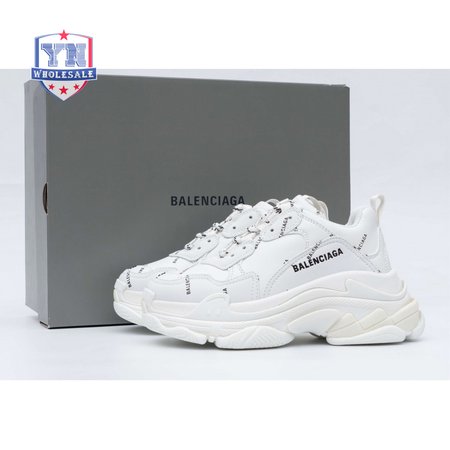 Balenciaga Triple S Allover Logo White (W) SIZE: 35-45