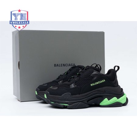 Balenciaga Triple S Black Fluo Green SIZE: 35-45