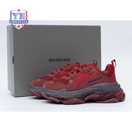 Balenciaga Triple S Burgundy Red 35-45