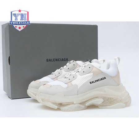 Balenciaga Triple S Clear Sole White 35-45