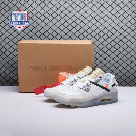 Nike OFF-WHITE x Air Max 90 White Men's