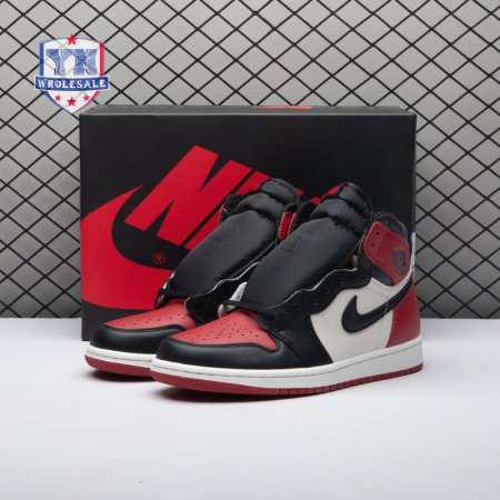 Jordan 1 Retro High Bred Toe Unisex