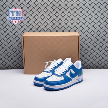 Nike Air Force 1 Low By Virgil Abloh White Royal Unisex
