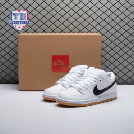 Nike SB Dunk Low Orange Label White Black Unisex