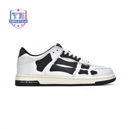 AMIRI Skel Top Low Whtie Black 40-46