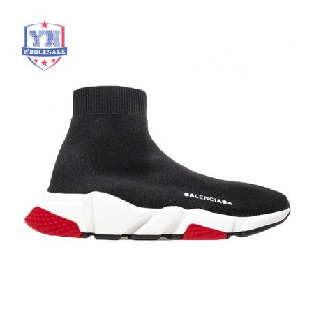 Balenciaga Speed Trainer Mid Black Red 36-46