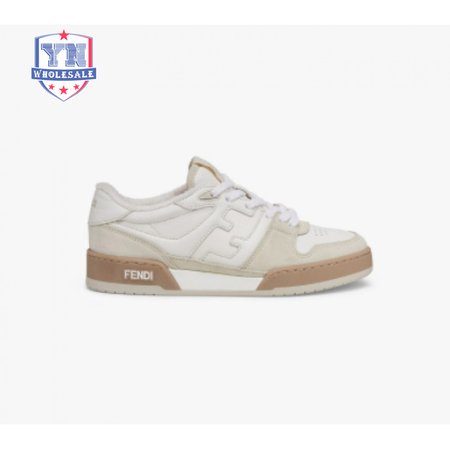Fendidi Match Women's white suede low top shoes 35-45