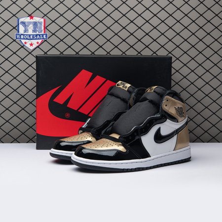 Jordan 1 Retro High NRG Patent Gold Toe Men's