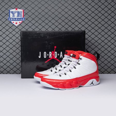 Jordan 9 Retro White Gym Red 302370-160 Men's