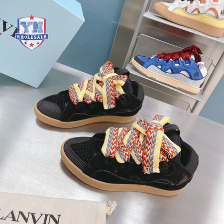 LANVIN Curb sneakers black DRA2-A2010 35-45