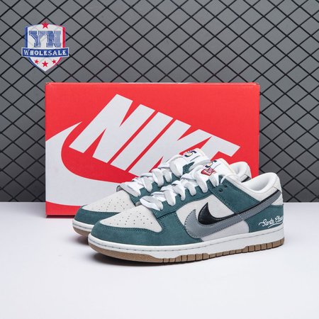 Nike SB Dunk Low Grey Green Black DO9457-110 Unisex