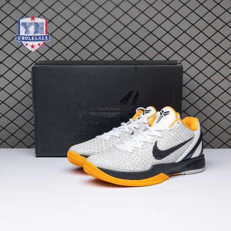 Kobe 6 Protro Playoff Pack White Del Sol CW2190-100 Men's