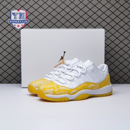 Jordan 11 Retro Low Tour Yellow Snakeskin AH7860-107 Men's