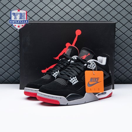 Air Jordan 4 Retro OG Bred 2019 Unisex