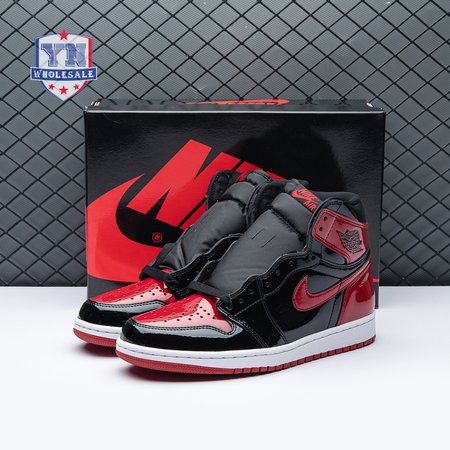 Air Jordan 1 Retro High OG Patent 'Bred' Unisex