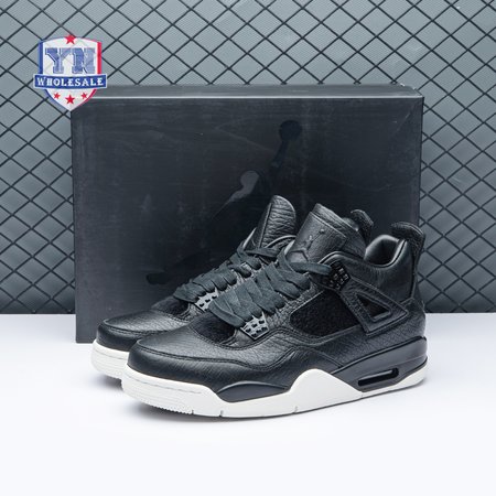 Jordan 4 Retro Pony Hair Black Men's