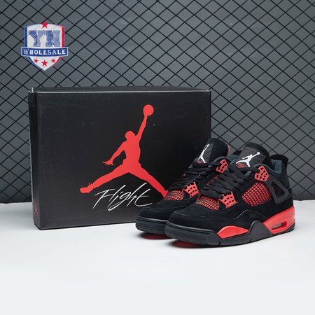 Jordan 4 Retro Red Thunder Unisex