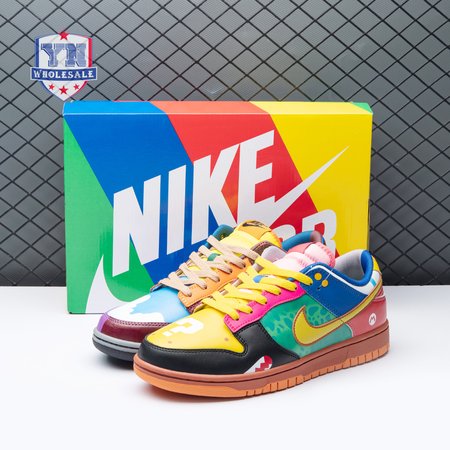 Nike Dunk Low What the Super Mario Custom Men's
