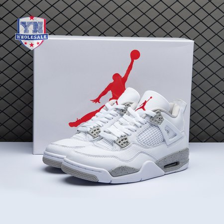 Air Jordan 4 Retro 'White Oreo' Unisex