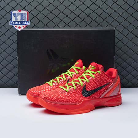 Nike Kobe 6 Protro Reverse Grinch FV4921-600 Unisex