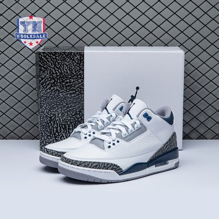 Jordan 3 Retro Midnight Navy CT8532-140 Men's