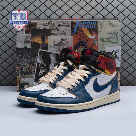 Jordan 1 Retro High Union Los Angeles Blue Toe Men's