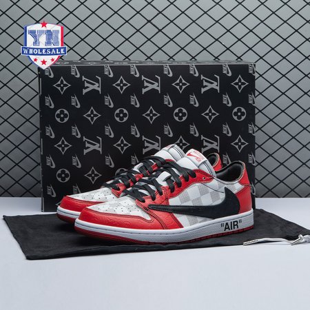 VL X Air Jordan 1 Low Off White DZ2403-006 Unisex