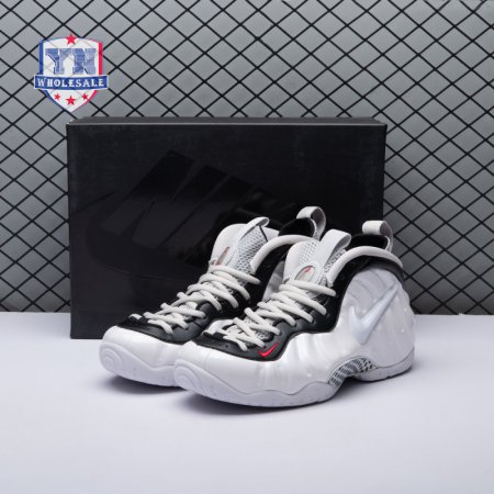 Nike Air Foamposite Pro White Black University Red 624041-103 Men's