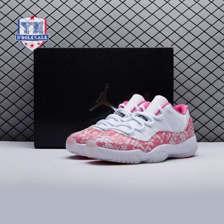 Jordan 11 Retro Low Pink Snakeskin (2019) AH7860-106 Unisex