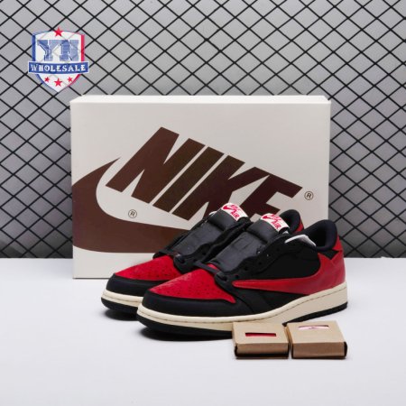 Travis Scott x Air Jordan 1 Low Bred Unisex
