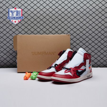 Off-White x Air Jordan 1 Retro High OG 'Chicago' Unisex