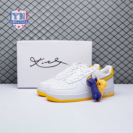 Nike Air Force 1 Low Retro QS Kobe Bryant Lakers Home FZ1151-100 Unisex