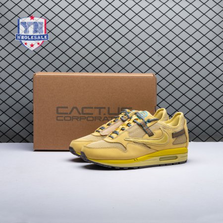 Nike Air Max 1 Travis Scott Cactus Jack Saturn Gold DO9392-700 Unisex