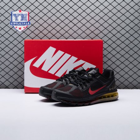 Nike Air Max 2013 Black Laser Orange University Red HF3660-002 Unisex