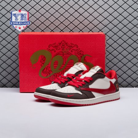Travis Scott x Jordan 1 Low CH6336-020 Unisex