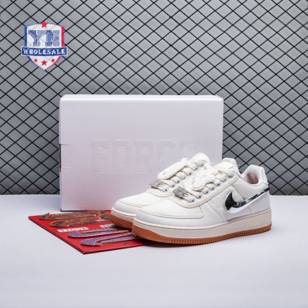 Travis Scott x Air Force 1 'Sail' Unisex