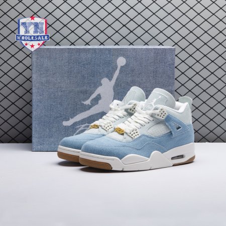 Jordan 4 Retro TEX Denim Worn Blue IB6716-100 Unisex