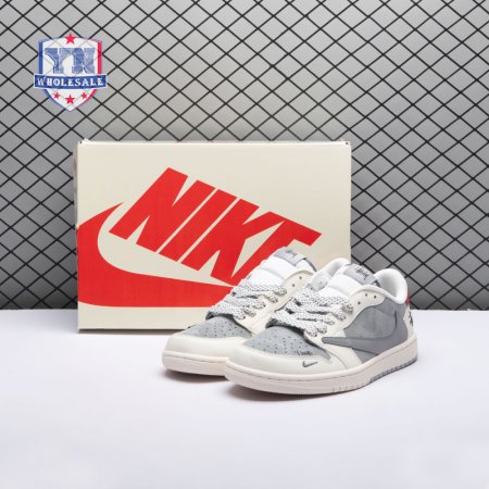 Travis Scott x Fragment Design x Jordan Air Jordan 1 Low OG SP SJ2068-130 Unisex