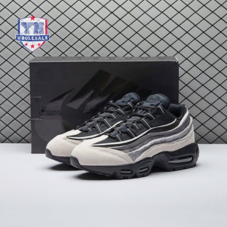 Nike Air Max 95 Comme des Garcons Black Grey CU8406-101 Men's