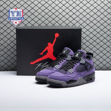 Air jordan 4 x Travis Scott Purple Unisex