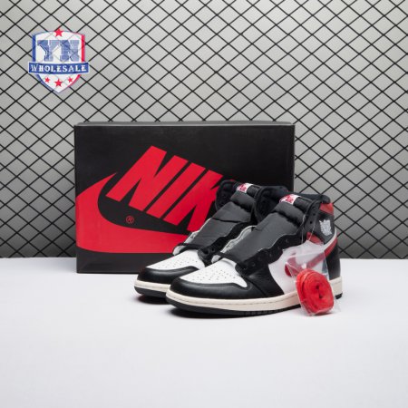 Jordan 1 Retro High Black Gym Red Men's