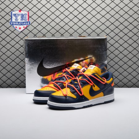 Off-White x Dunk Low 'University Gold' Unisex