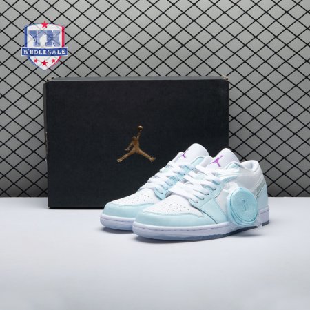 Jordan 1 Low SE Glacier Blue (GS) HJ3481-491 Unisex