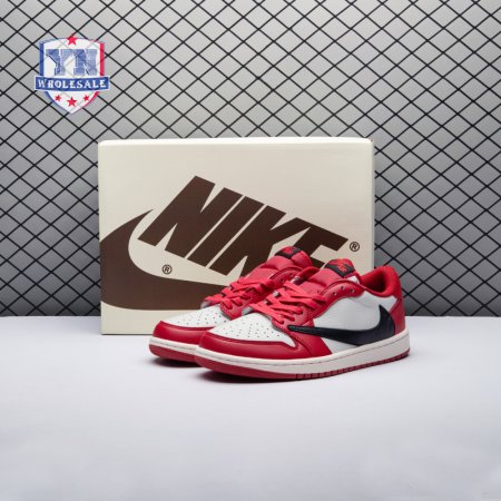 Travis Scott Jordan 1 Low Chicago DZ4137-700 Unisex