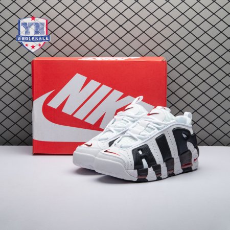 Nike Air More Uptempo Low White Black FZ3055-105 Unnisex
