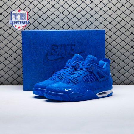 Jordan 4 x Nigel Sylvester Brick by Brick Blue Unisex