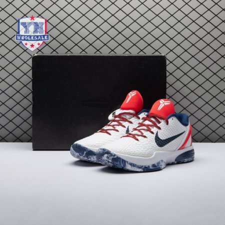 Nike Kobe 6 White Red CW2190-101 Men's